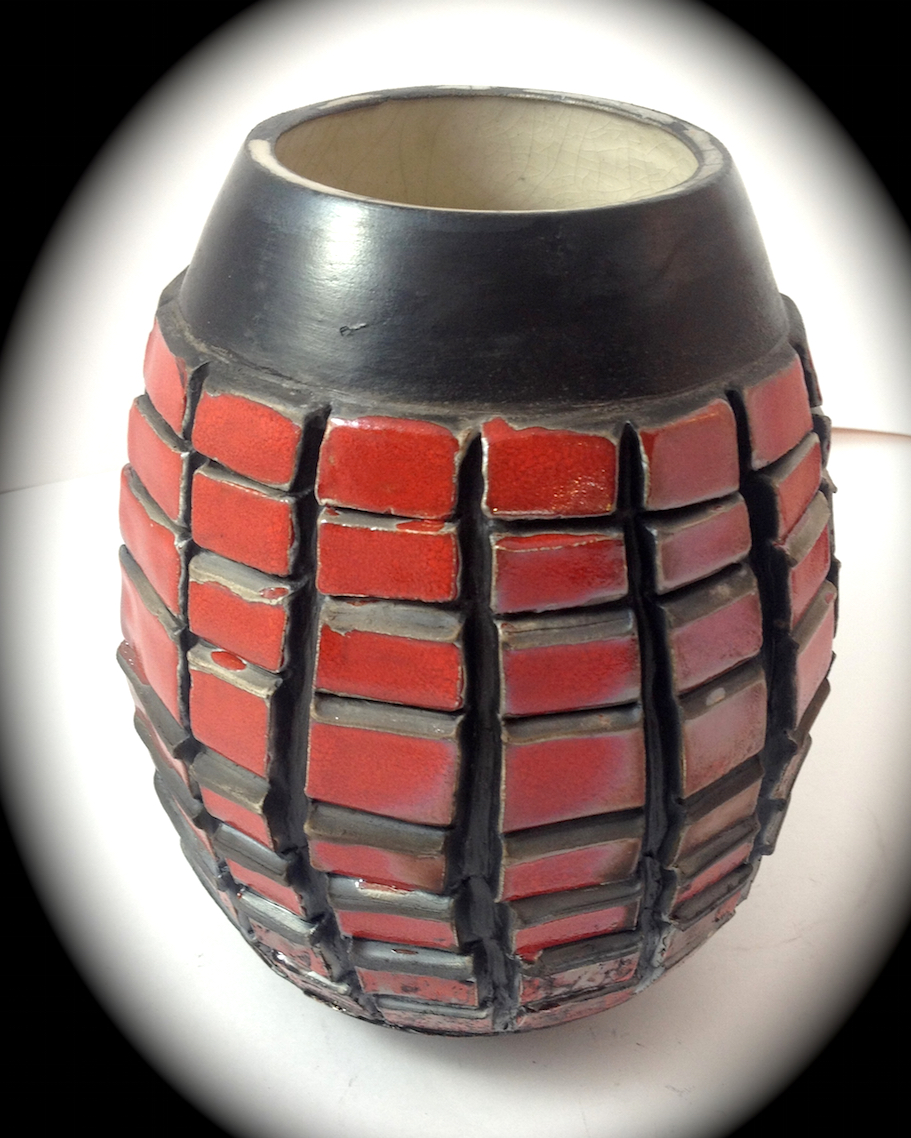 Vase rouge